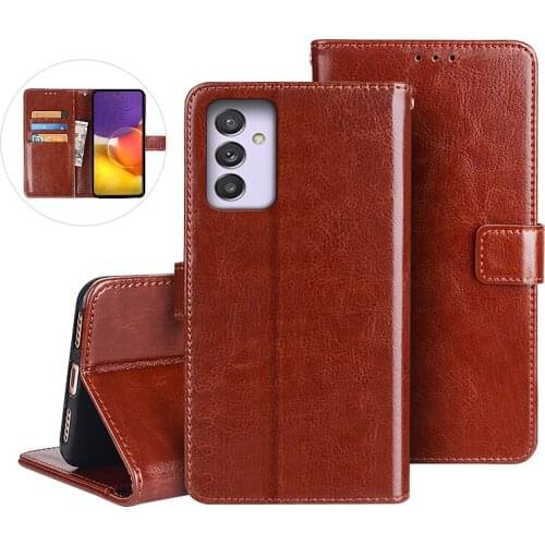 For Samsung Galaxy A82 5G Case Leather Case On For Coque Samsung A82 5G Premium Magnetic Flip Wallet Cover Phone Cases Fundas