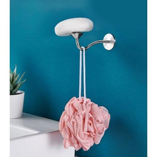 Strong Magnetic Soap Holder Wall Mounted Storage Hook Stainless Steel Storage Soap Dish for Bathroom Punch-free Install