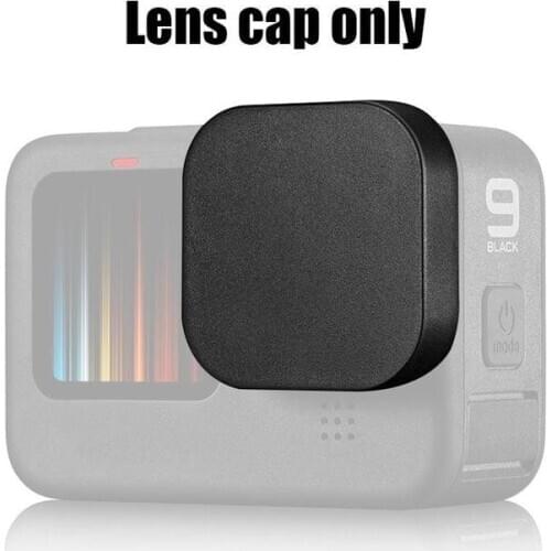 Lens Cap For GoPro Hero 9 Sports Camera Plastic Scratchproof Replacement Lens Mini Protective Cover
