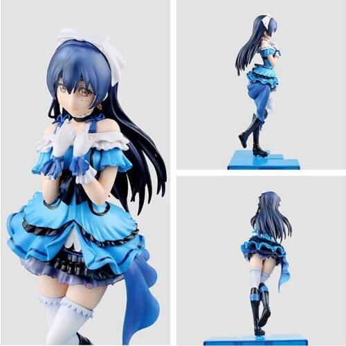Hot 1pcs 18cm pvc Japanese anime figure Love live! Sonoda Umi action figure collectible model brinquedos juguetes