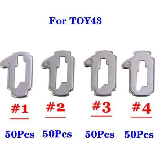 Copper TOY43 Car lock Reed Locking Plate For Toyota Camry Corolla Crown Lexus Lock Plate Auto Lock Repair kits