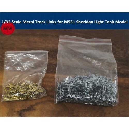 1/35 Scale Metal Track Links for M551 Sheridan Light Tank Model w/metal pin SX35022