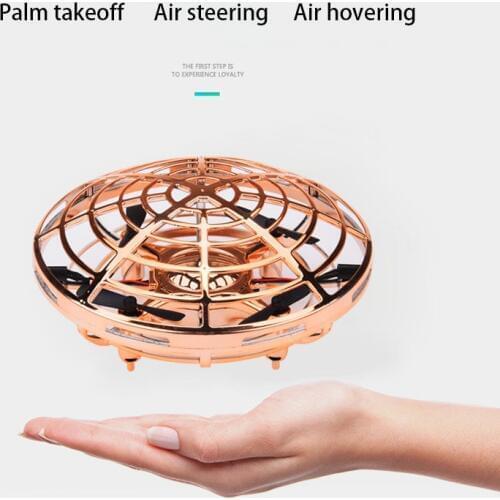 ZDF Mini Drone Infrared Induction Hand Control UFO Altitude Hold RC Training Drone RC Quadcopter Toys for Children Kids RC Toy