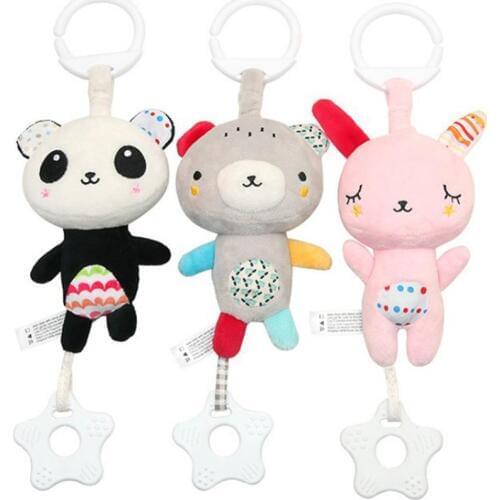 Multi-functional Toys For 0-1 Years Old Baby Or Animal Teether Rattle Baby Carriage Crib Pendant Child Comfort Toy