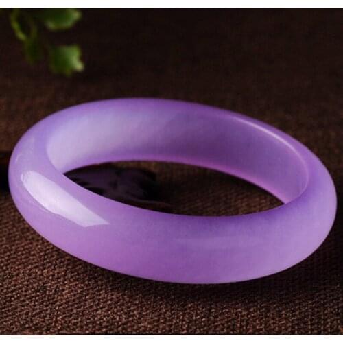 Natural Fashion Accessories Jade Bangle Bracelet Charm Jadeite Jewelry Hand Carved Round Bangle for Men Women Gifts