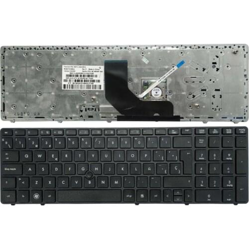 New Latin Keyboard for HP EliteBook 8560p 8570P 8560B 6560b 6565b 6560P LA laptop keyboard 686318-161