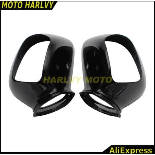 New BLACK side rear mirror Housing for Honda Goldwing GL1800 2001-2011
