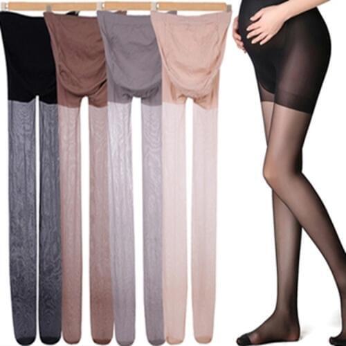 Clothes for pregnant women summer Pantyhose Full protection Thin Solid Oversized Bottom maternity pants