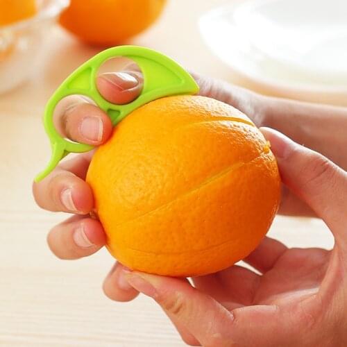 Food Grade Plastic Easy Peeler Remover Creative Opener Kitchen Accessories Pomegranate Orange Peeling Knife Cooking Tool
