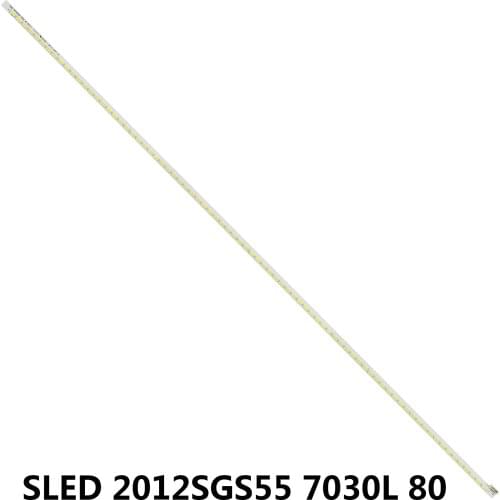 NEW 55"LED strip LJ64-03479A SLED 2012SGS55 7030L 80 REV 1.0 80LED 676MM 2012SG555 55PFL5527 55PFL5507K12 55PFL5507M08