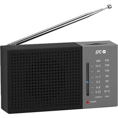 Transistor Radio SPC Jetty Lite 4584N AM/FM LR6 Grey