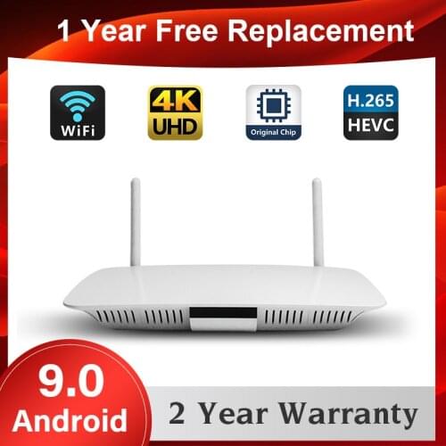 Leadcool Q1404 Android 9.0 TV Box Set Top Box 1G 8G Amlogic S905W Quad Core Media Player for Smart TV Box Support 2.4G WIFI