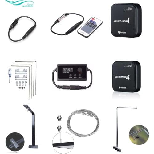 Chihiros Light Accessories LED Smart Controller Commander Dimmer Timer Metal Bracket Hang On Kit aquarium parts