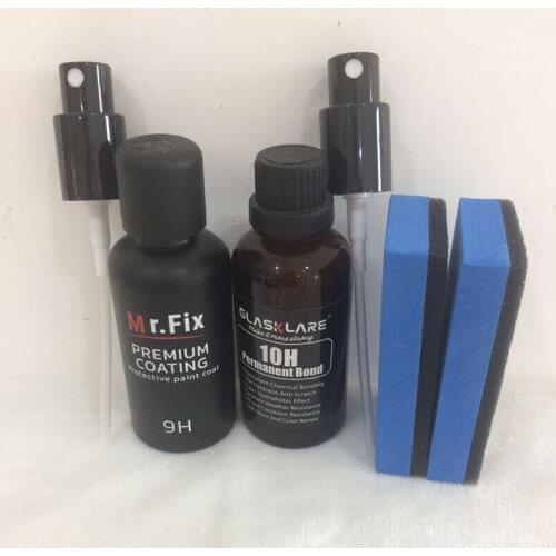 Water-Repellent 9H Plating Solution 50ml 10H Diamond Plating Liquid 50ml for Car