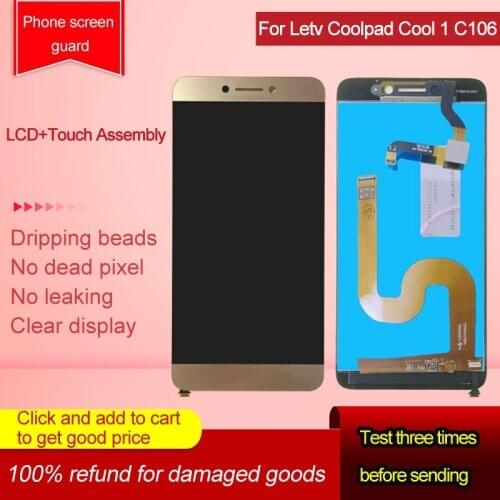 For Letv LeEco Coolpad Cool1 Cool 1 Dual C106 C106-7 C106-9 LCD Display + Touch Screen Digitizer Assembly Replacement Phone Part
