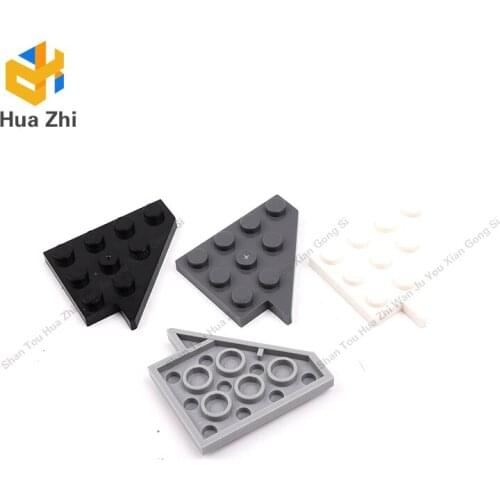 "Building Blocks Parts 3935 10PCS Wedge Plate 4 x 4 Wing Right LEGOING MOCS Education"