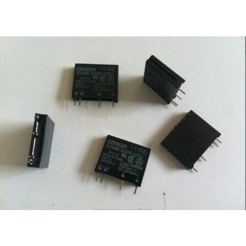 10pcs G3MB-202P DC-AC PCB SSR In 24VDC,Out 240V AC 2A Solid State Relay