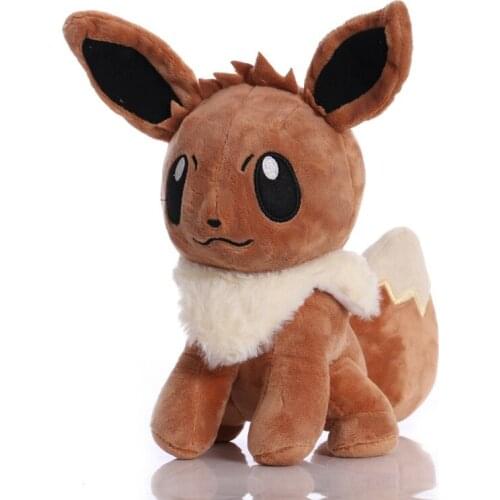 15cm TAKARA TOMY Eevee Plush Toys Doll Pokemon Eevee Soft Stuffed Animals Plush Toys Gifts for Kids Children Birthday Gifts