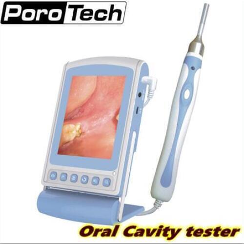 2017 3 inch LCD Portable family Healthcare Pocket otoscope Ear Scope nose scope Oral Cavity Tester Visual inspection instrument