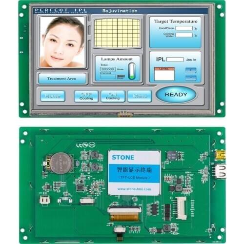 7.0 Inch Intelligent Display Screen with RS232/RS485 Port for Smart Home