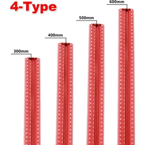 Woodworking T-type Line Scriber Hole Scale Ruler Aluminum Alloy Marking Gauge Crossed Line Scriber Carpenter Measuring Tools