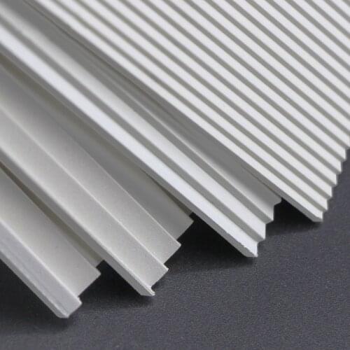 DIY Sand Table Building Material ABS Step Board Plastic Board Model Transformation Board Simulation Stair Step Board