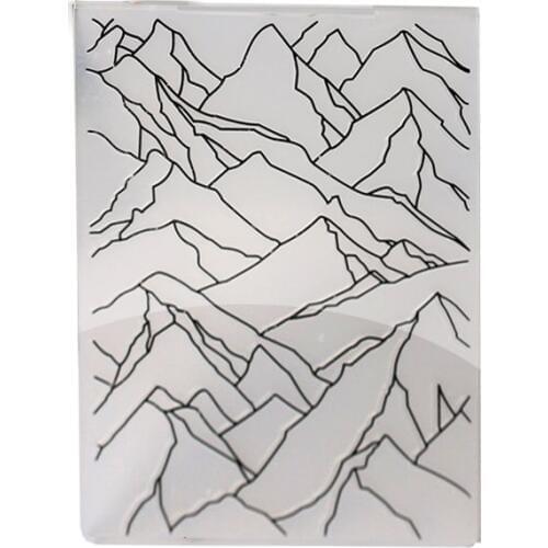 DIY Scrapbooking Flowers Gift Rose Flower Embossing File Templates Card Plastic Template Garden Crafts Sewing Embossing Folders