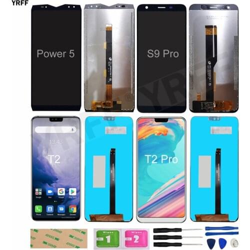 For Ulefone S9 Pro LCD For Ulefone T2/Power 5 lcd Display Touch Screen Digitizer Assembly Repair New Panel Parts Free Shipping