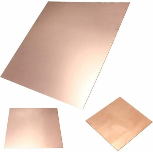 .New 99.9% Pure Copper Cu Foil Sheet Plate Cut 0.5mm/0.8mm Thickness Cut Tool