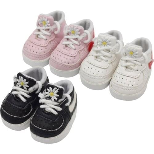 5.2*2.5cm Mini Toy Doll Shoes for 14.5-Inch Dolls and 20cm EXO Dolls Toy Shoes Toy Accessories Gift for Kids