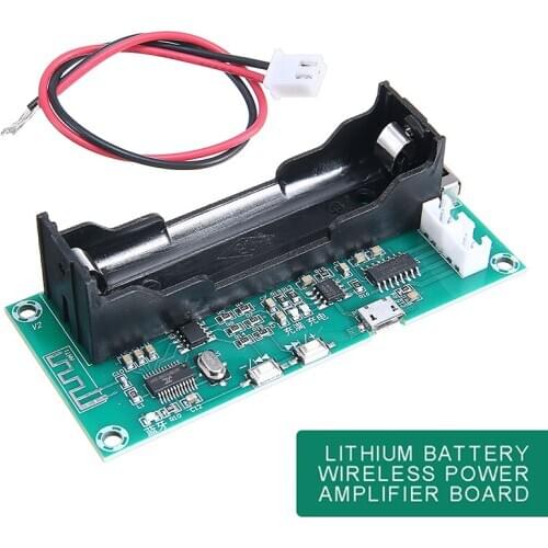 New Arrival 1pc Digital Amplifier Board bluetooth 5.0 Audio Module 2 Channel 2*5W for DIY Speaker Audio Video Parts