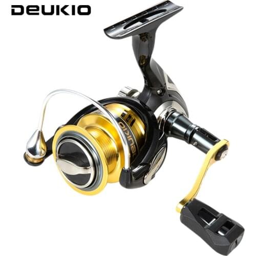 DEUKIO Fishing Spinning Reel BR2500 BR3000 7.1:1 High Speed Single Double Grip Bait Casting Reel for River Saltwater Fishing