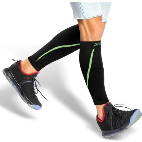 Sports Safety Running Cycling Compression Sleeves Calf Leg Shin Splints Breathable Legwarmmers Sports Protection
