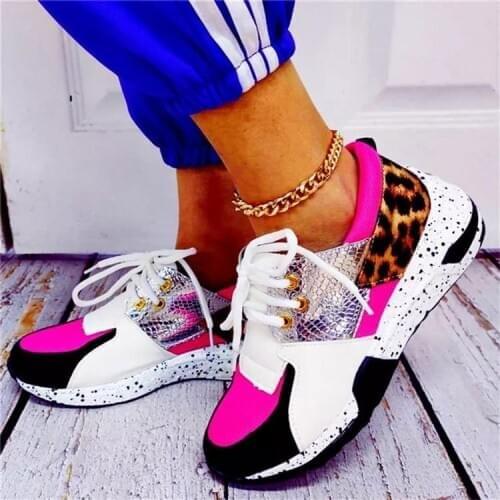 Big size 43 Fashion Leisure Sneakers Comfortable Casual Shoes Women High Quality Flats Female Footwear 2020