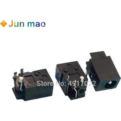 10Pcs DC-023 4.0mm x 1.7mm Black DC Power Jack Socket Connector DC023 4.0*1.7mm 4.0x1.7 1.7mm needle DC Female Jack DC023 Hot