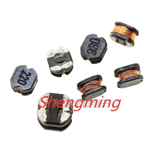 20PCS 2.2uH 3.3uH 4.7uH 6.8uH 10uH 22uH 33uH 47uH 68uH 100uH 220uH CD32 SMD Power Inductors 3x3x2mm