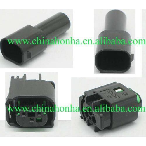 3 Pin way 0.6MM car restrictor sensor plug connector plug auto waterproof electrical wire socket 2-967642-1