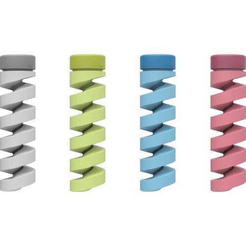 4Pcs Cable Winder Biter Protector Saver Cover USB Charger Cables Holder Cord Accessories QJY99
