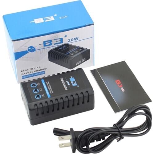 EU/US Plug Balanced battery charger for iMaxRC iMax B3 Pro Compact 2S 3S Lipo Power Supply Charger for RC Helicopter