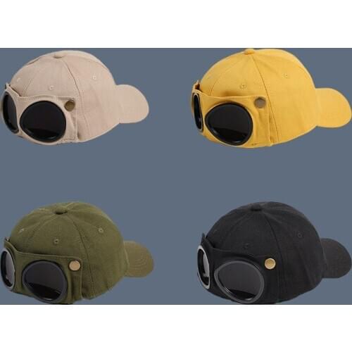 LDSLYJR Pilot styling cotton Casquette Baseball Cap Adjustable Snapback Hats for men and women 200