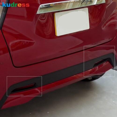 For Nissan Dayz B4 2019 2020 ABS Chromed Car Rear Fog Light Cover Trim Strip FogLamps Frame Car Styling Decoration Accssories