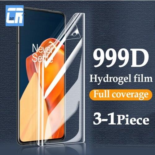 Full Cover Hydrogel Film for Oneplus Nord N200 N100 6 7 8 7T 6T 8T Screen Protector for One Plus 9 pro 9r Film no Glass