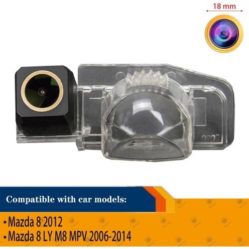HD 1280x720p Camera for Mazda 8 LY M8 MPV 2006-2014 Rear View Camera Reversing Backup Camera Night Vision Camera Golden Camera