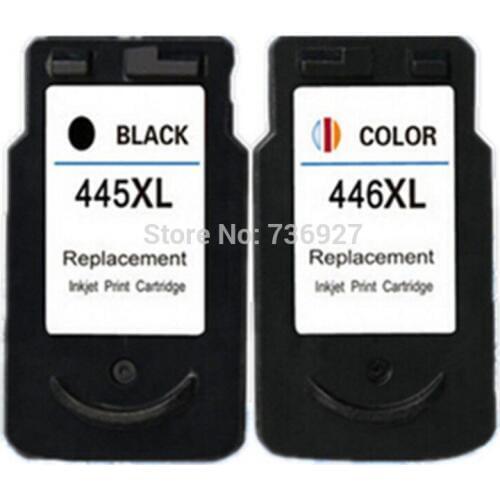 One Set compatible inkjet print Cartridge PG445 CL446 PG-445 CL-446 For Canon MX494 MG2440 MG2540 MG2940 IP2840 printer
