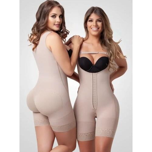 Colombian Reductive Girdles Full BodyShaper Women Tummy Control Butt Lifter Waist Trainer Post Liposuction Slimming Corset Skims