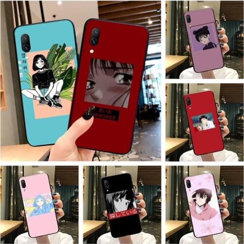 Japanese anime Love Friend Phone Case For Vivo Y91c Y17 Y51 Y67 Y55 Y7s Y81S Y19 V17 vivos5