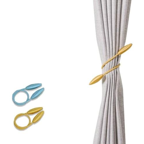 1pc Arbitrary shape strong Curtain Tiebacks Plush Alloy Hanging Belts Ropes Metallic Curtain Holdback Curtain Rods Accessoires