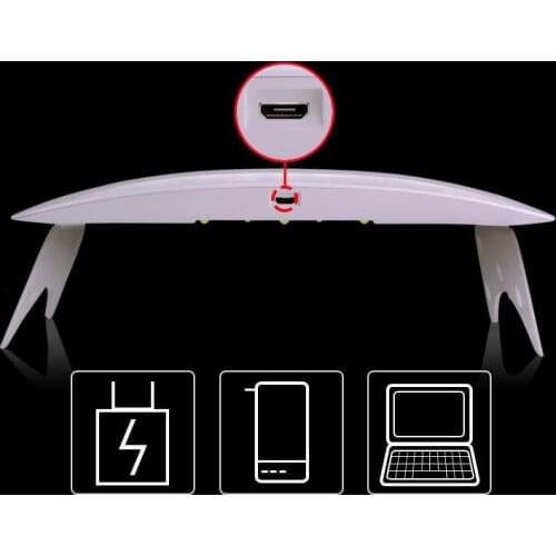 Brand Mini 24W UV LED Lamp Nail Dryer Portable USB Cable 15 Pcs LED Light beads UV Gel Nail Polish Timer 30s/60s Dryer Lamp Tool