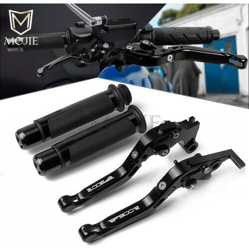 Motorcycle CNC Adjustable Brake Clutch Levers Handlebar Hand Grips For Suzuki RF900R RF 900R RF900 RF 900 R 1994-1997 1995 1996