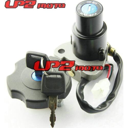 Motorcycle Lock Kits Ignition Switch Lock Tank Cap For YAMAHA DT200 DT200R 1991-1994